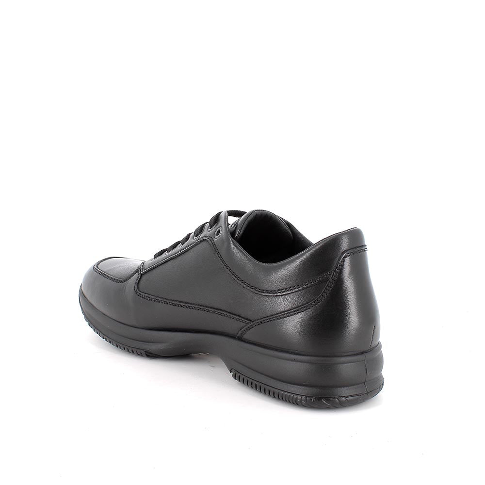 Sneakers gore-tex da uomo nero con lacci