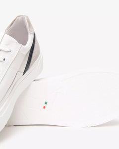 Sneakers Uomo in Pelle e Camoscio