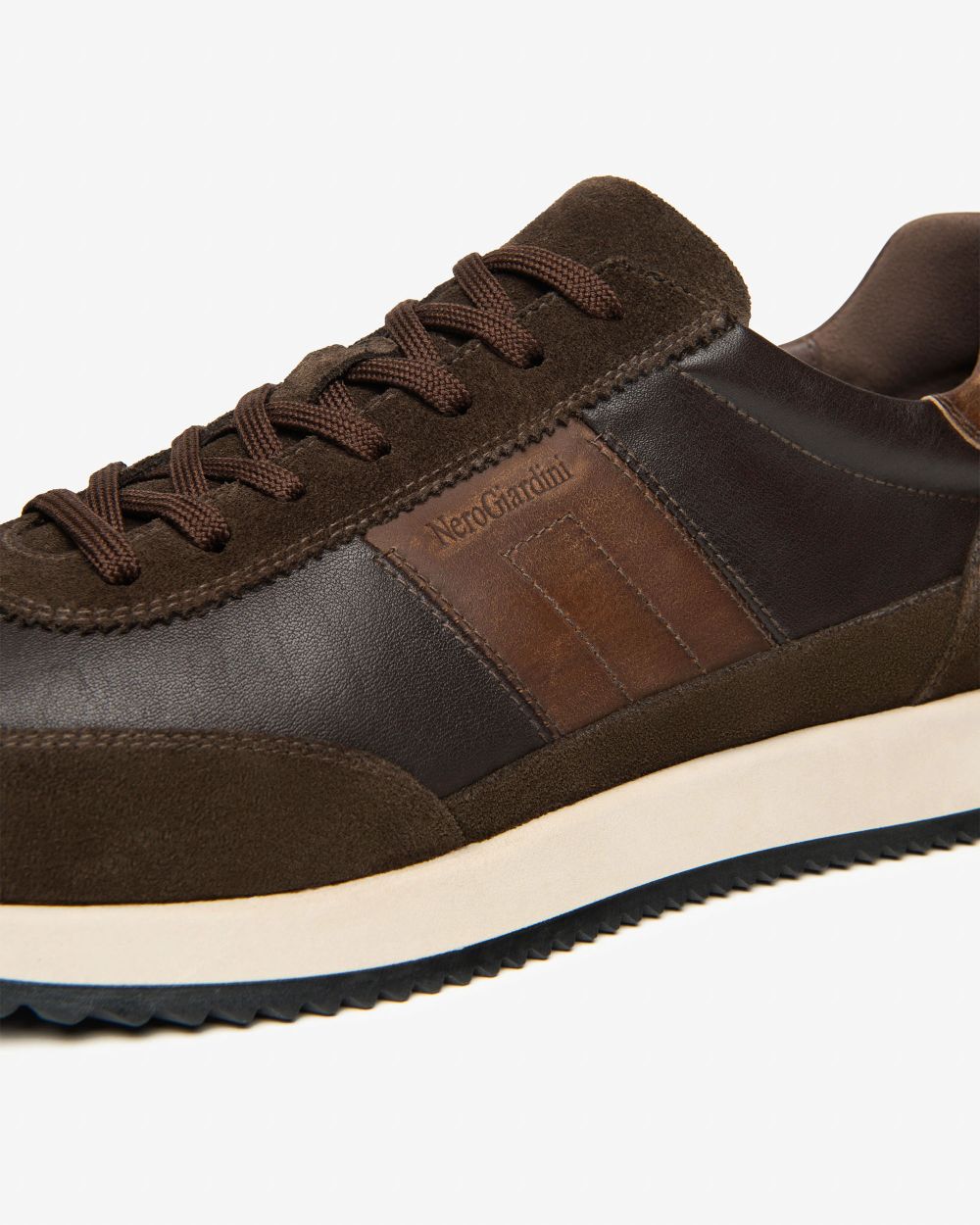 Sneakers Uomo in Pelle e Camoscio