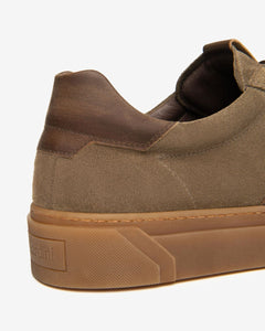 Sneakers Uomo in Camoscio e Pelle